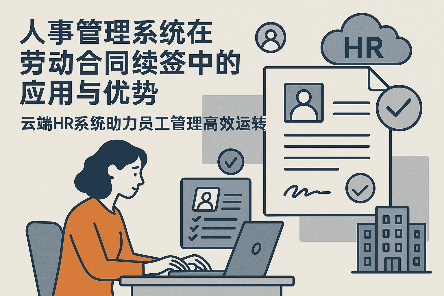 人事管理系统在劳动合同续签中的应用与优势——云端HR系统助力员工管理系统高效运转
