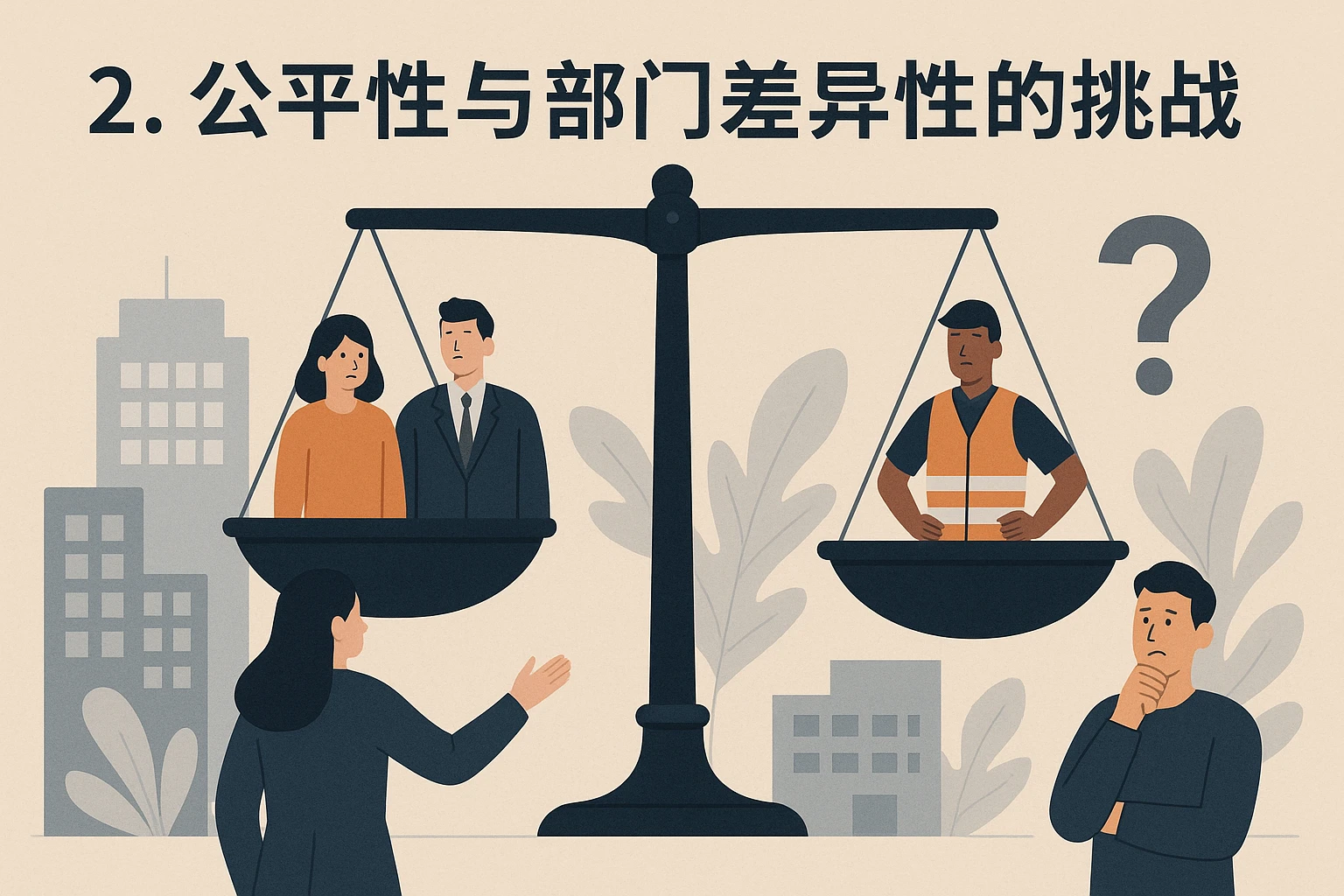 2. 公平性与部门差异性的挑战