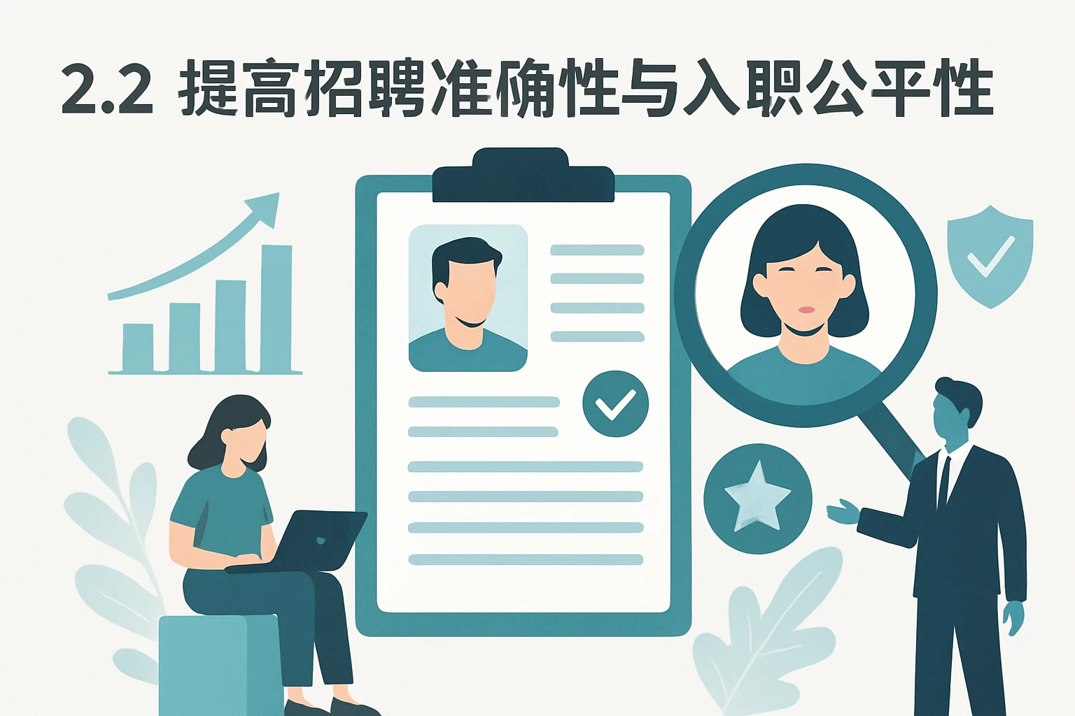 2.2 提高招聘准确性与入职公平性
