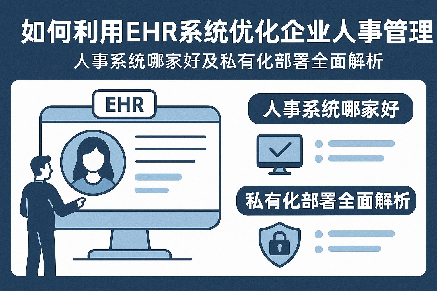 如何利用EHR系统优化企业人事管理——人事系统哪家好及私有化部署全面解析