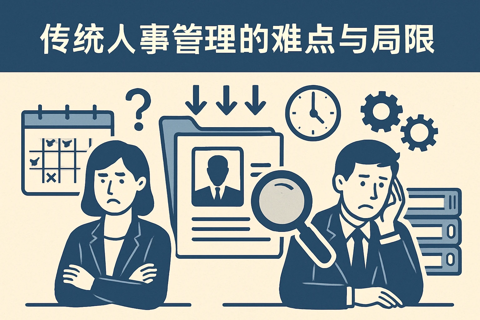 传统人事管理的难点与局限