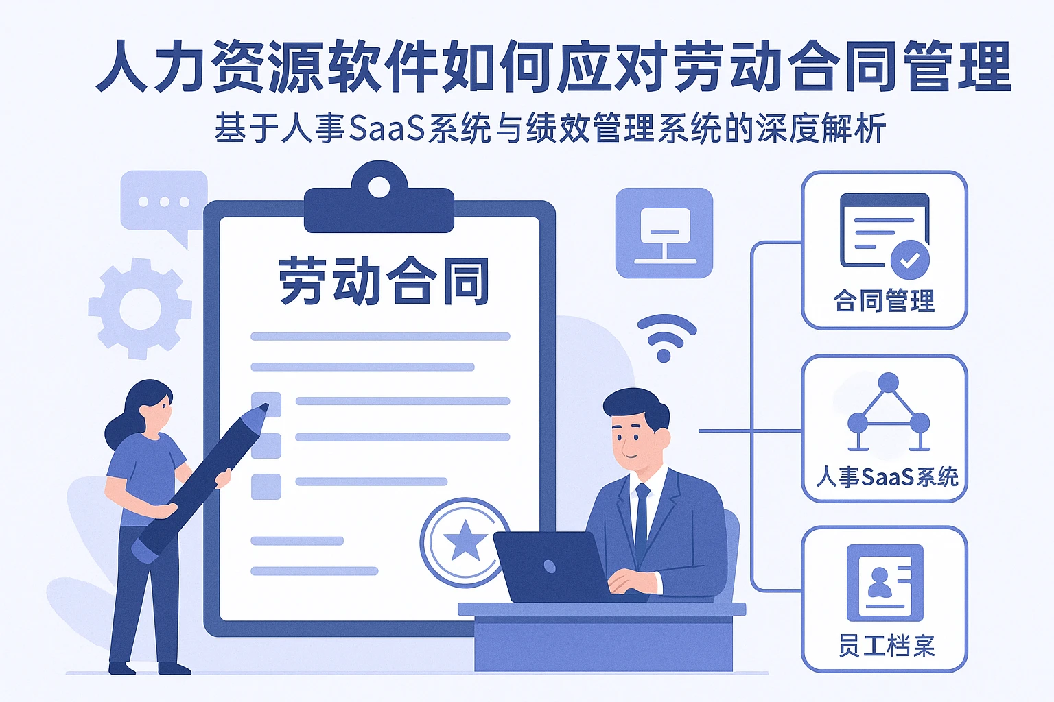 人力资源软件如何应对劳动合同管理难题——基于人事SaaS系统与绩效管理系统的深度解析
