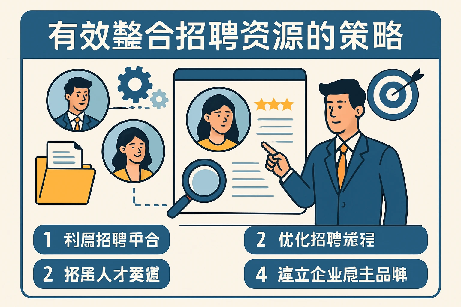有效整合招聘资源的策略