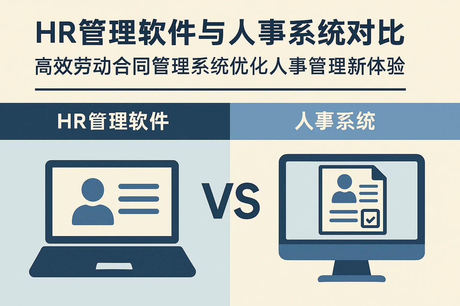 HR管理软件与人事系统对比：高效劳动合同管理系统优化人事管理新体验