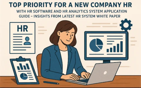 新成立公司HR工作的首要任务与人力资源软件、人事数据分析系统应用指南——基于最新人事系统白皮书洞见