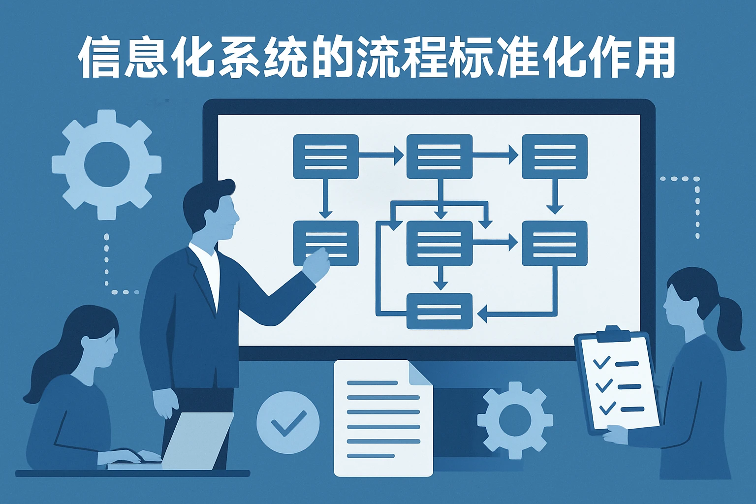 信息化系统的流程标准化作用