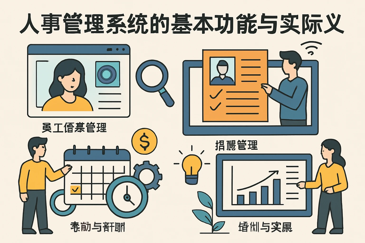人事管理系统的基本功能与实际意义