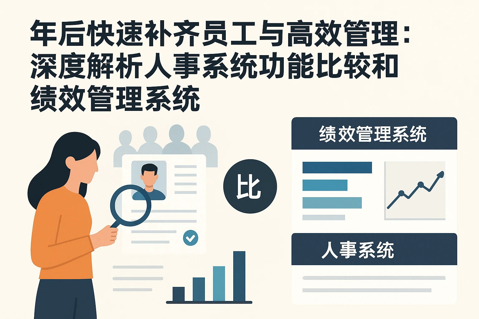 年后快速补齐员工与高效管理：深度解析人事系统功能比较和绩效管理系统