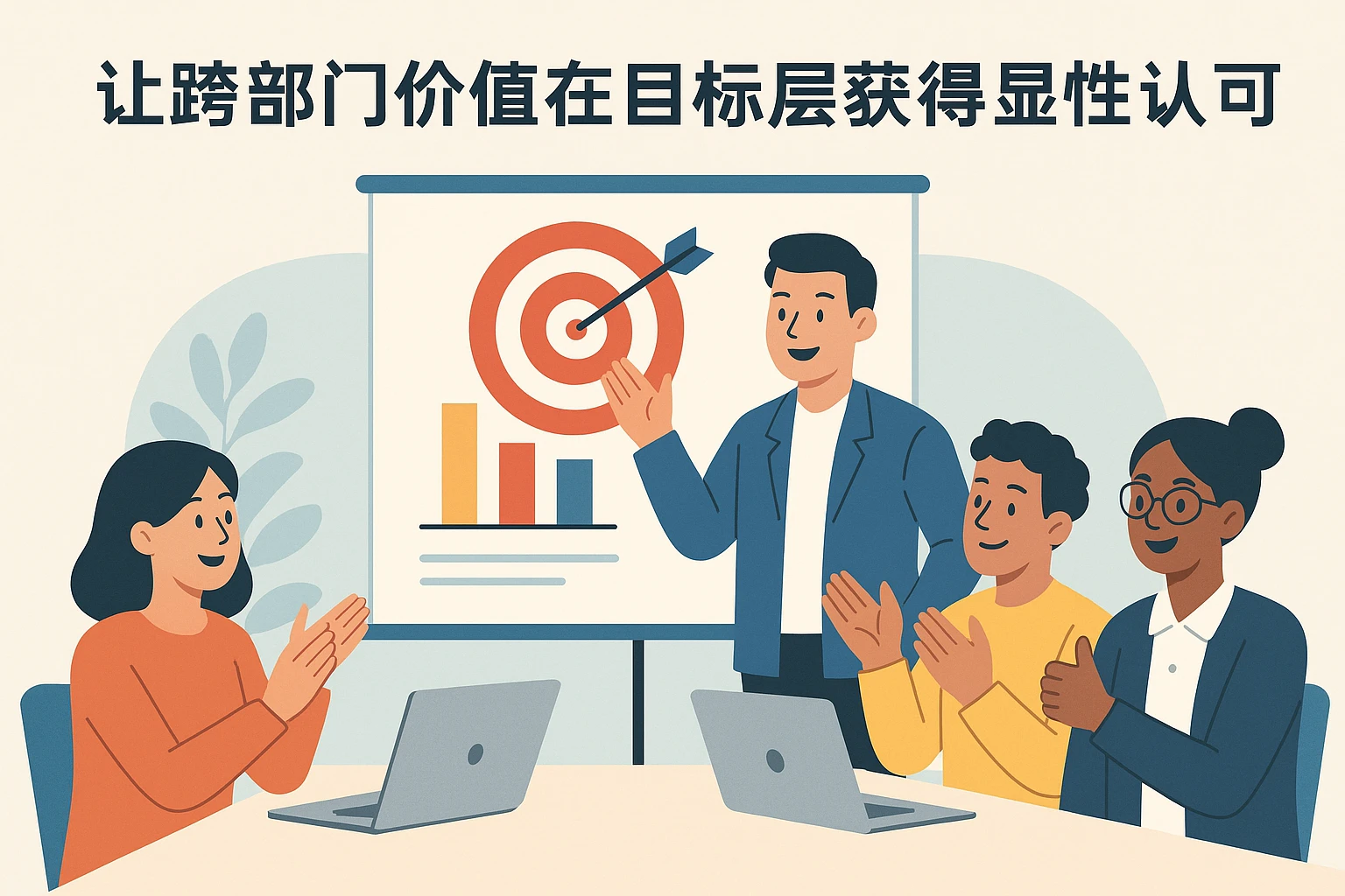 让跨部门价值在目标层获得显性认可