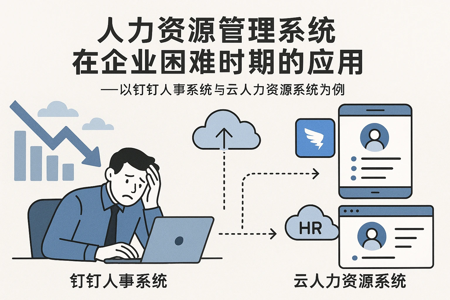 人力资源管理系统在企业困难时期的应用——以钉钉人事系统与云人力资源系统为例