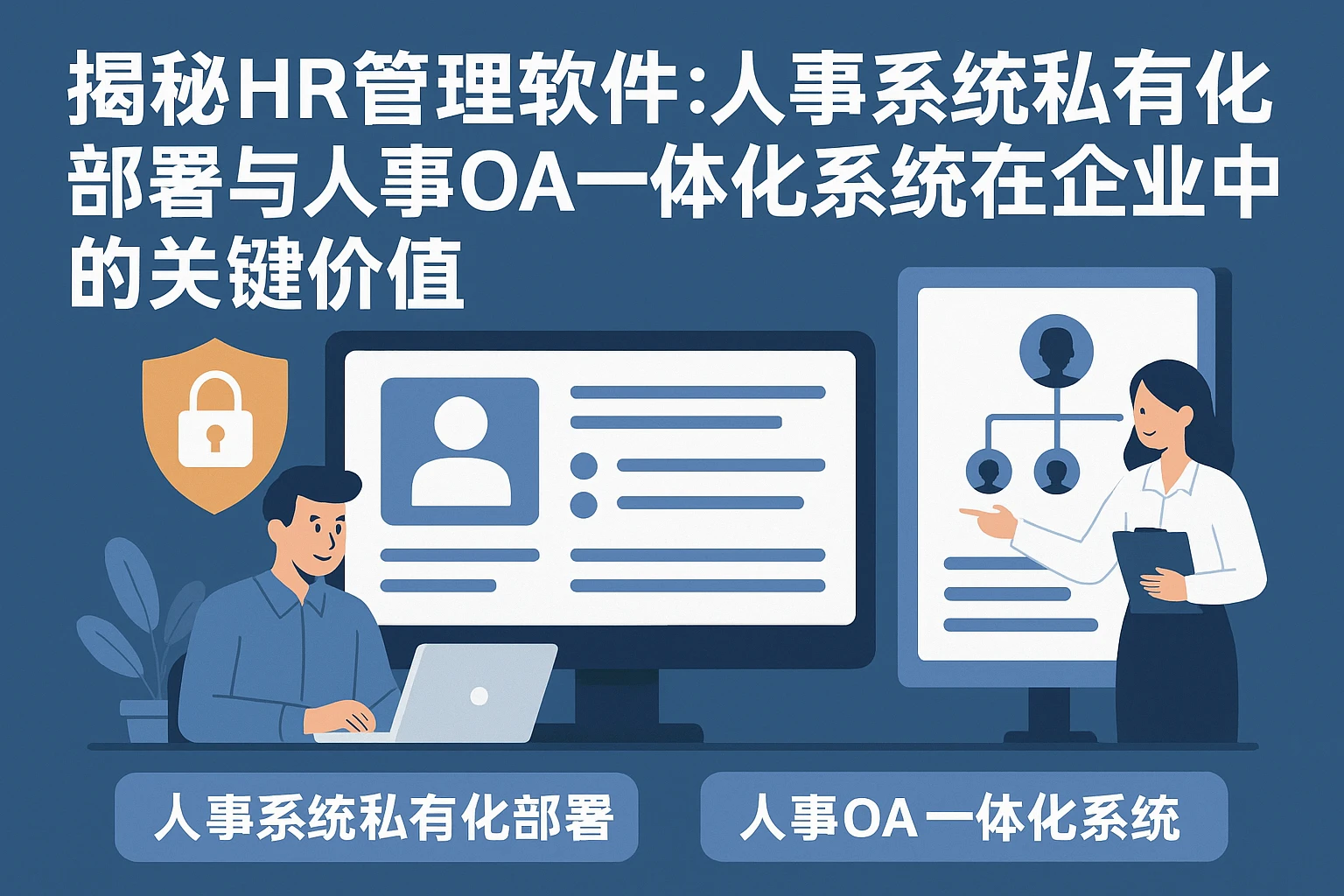 揭秘HR管理软件：人事系统私有化部署与人事OA一体化系统在企业中的关键价值