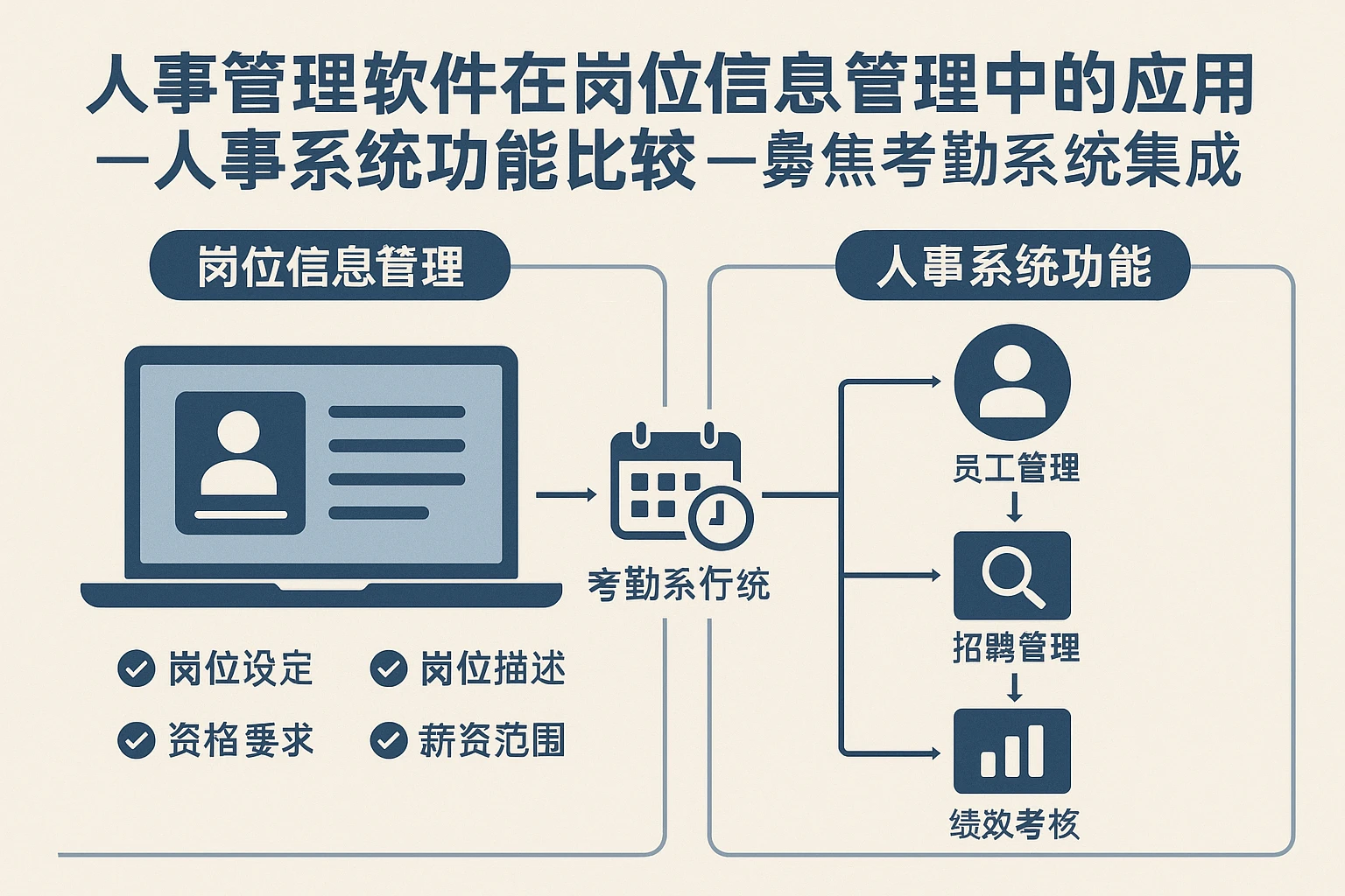 人事管理软件在岗位信息管理中的应用与人事系统功能比较——聚焦考勤系统集成