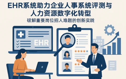EHR系统助力企业人事系统评测与人力资源数字化转型：破解重要岗位招人难题的创新实践