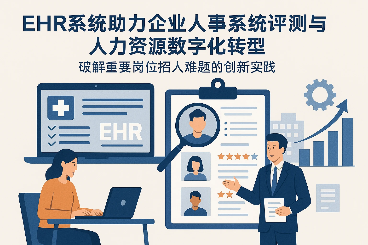 EHR系统助力企业人事系统评测与人力资源数字化转型：破解重要岗位招人难题的创新实践
