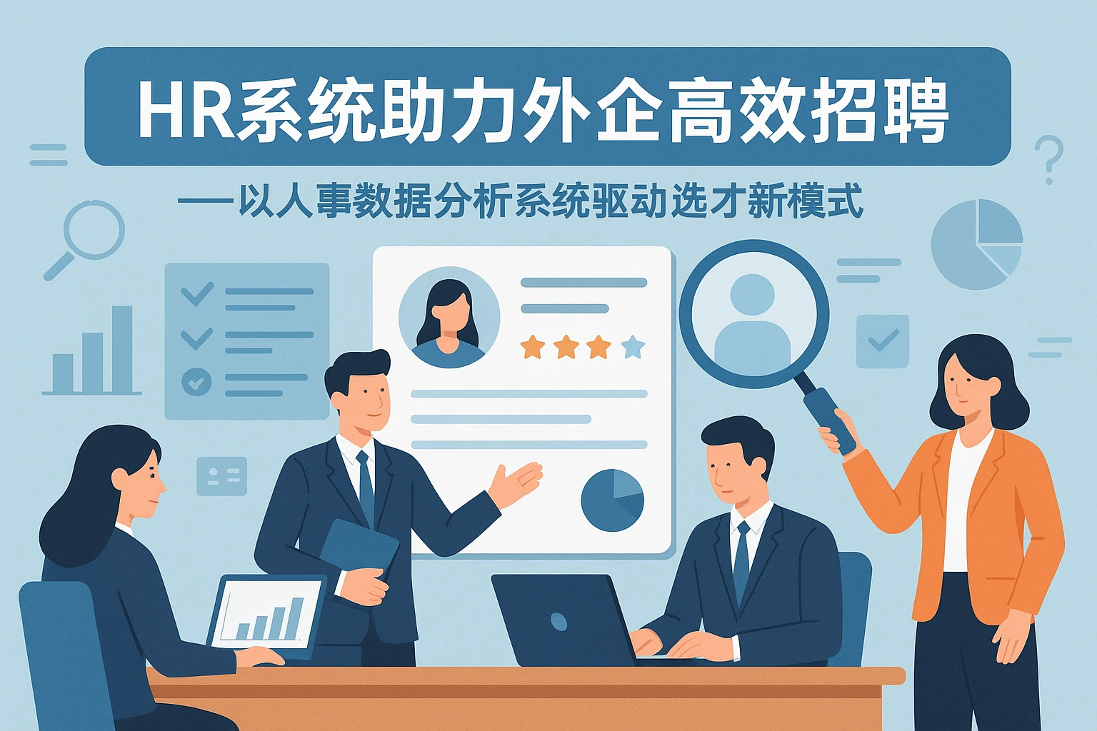 HR系统助力外企高效招聘——以人事数据分析系统驱动选才新模式