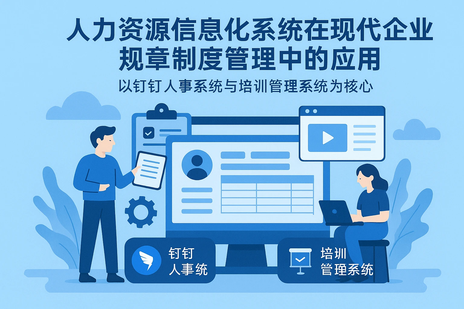人力资源信息化系统在现代企业规章制度管理中的应用——以钉钉人事系统与培训管理系统为核心