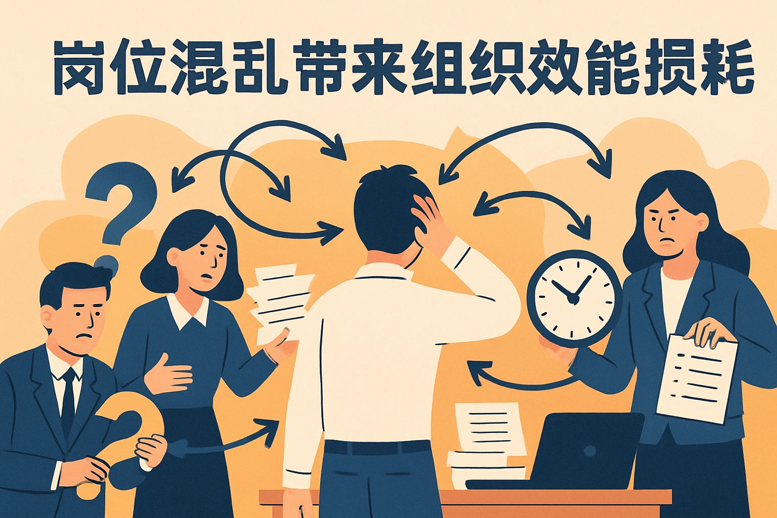岗位混乱带来的组织效能损耗