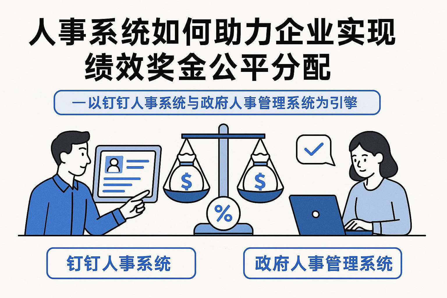 人事系统如何助力企业实现绩效奖金公平分配——以钉钉人事系统与政府人事管理系统为引擎