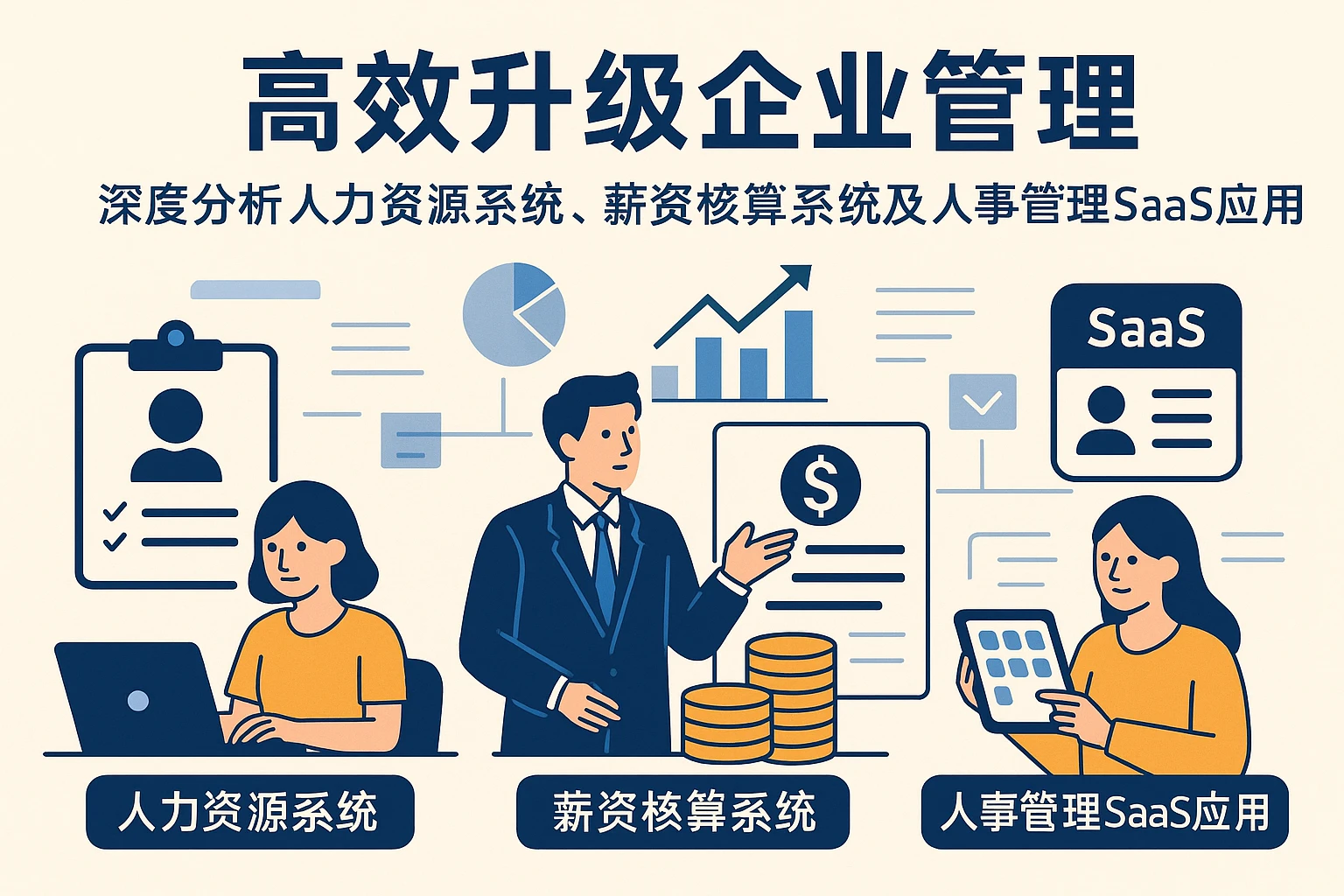 高效升级企业管理：深度分析人力资源系统、薪资核算系统及人事管理SaaS应用