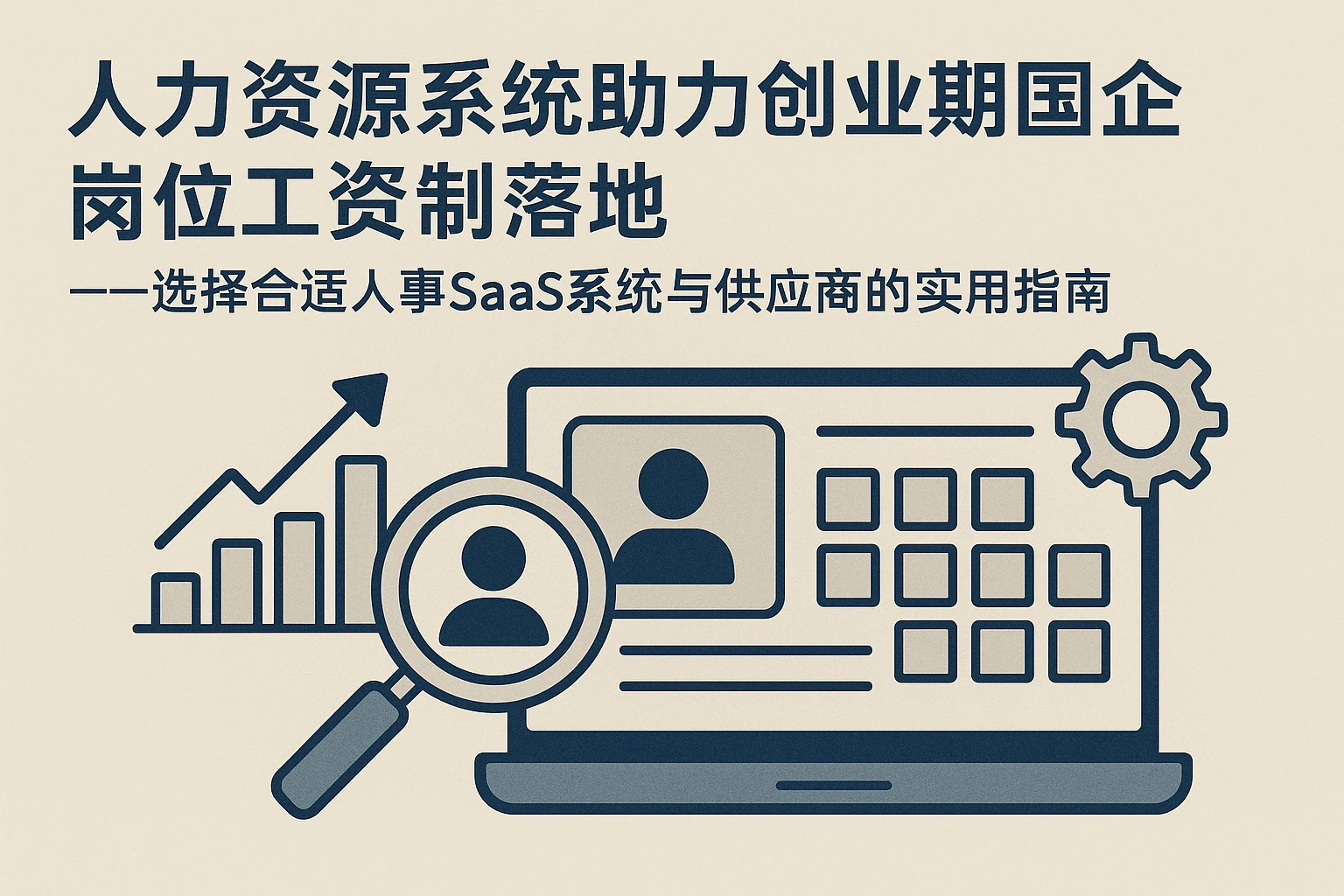 人力资源系统助力创业期国企岗位工资制落地——选择合适人事SaaS系统与供应商的实用指南