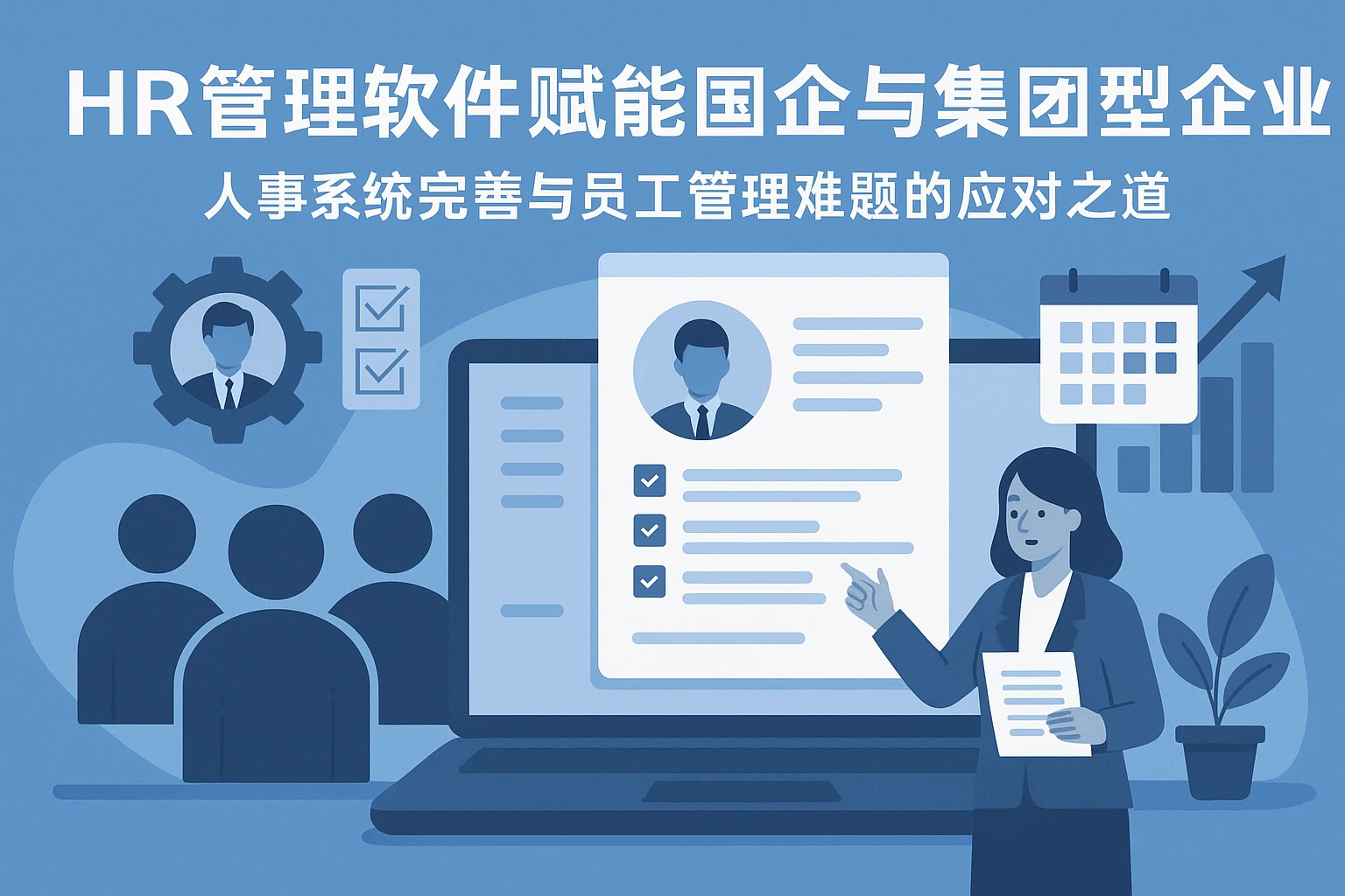 HR管理软件赋能国企与集团型企业：人事系统完善与员工管理难题的应对之道