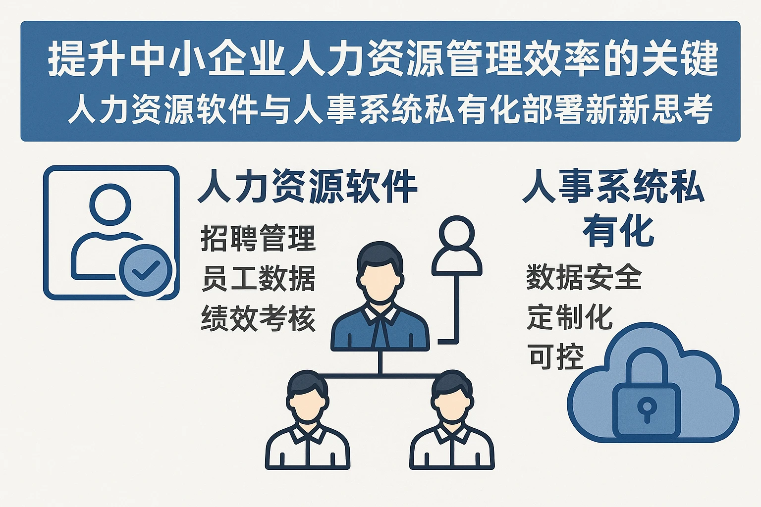 提升中小企业人力资源管理效率的关键——人力资源软件与人事系统私有化部署的新思考
