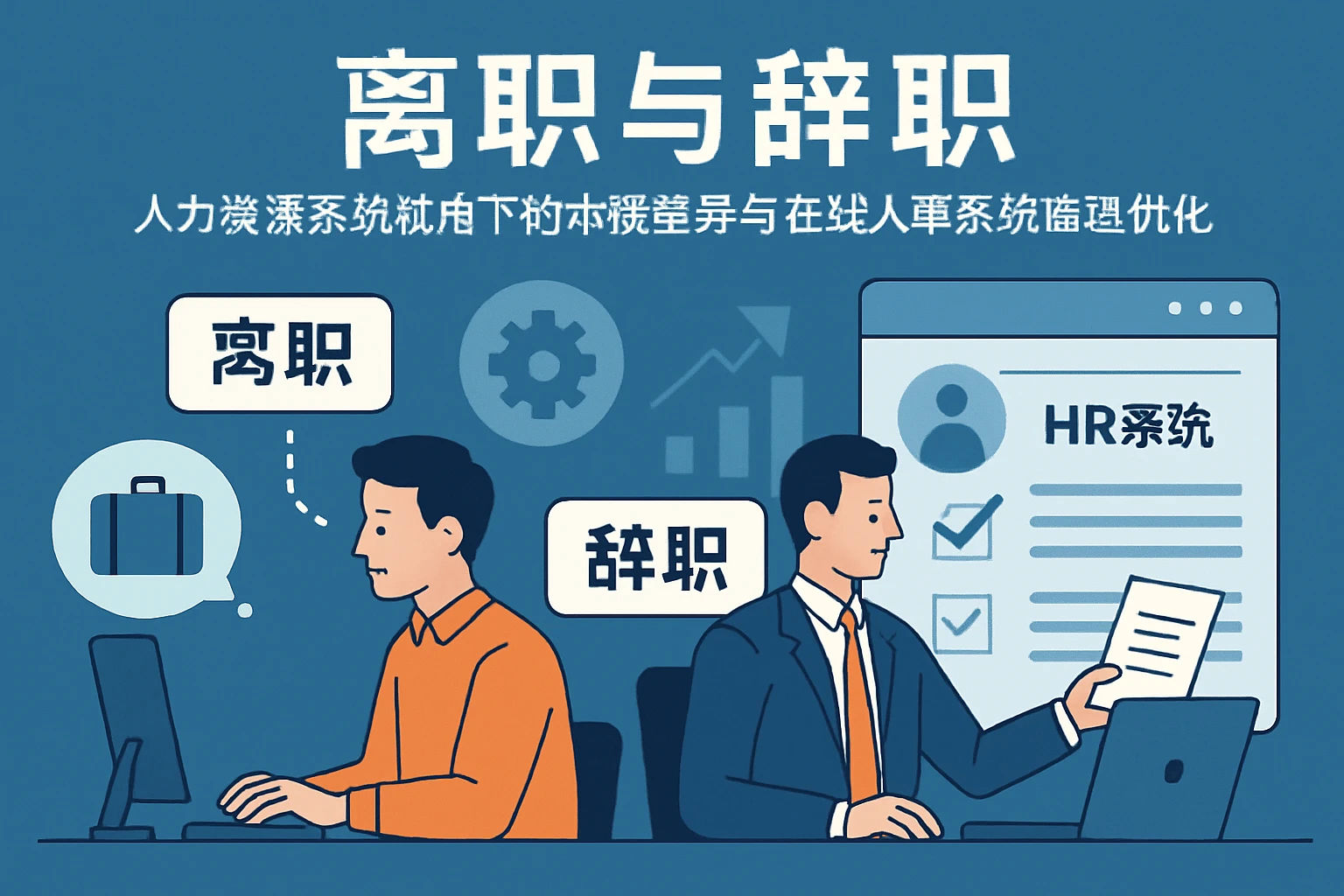 人力资源系统视角下的离职与辞职：理解本质差异与在线人事系统管理优化