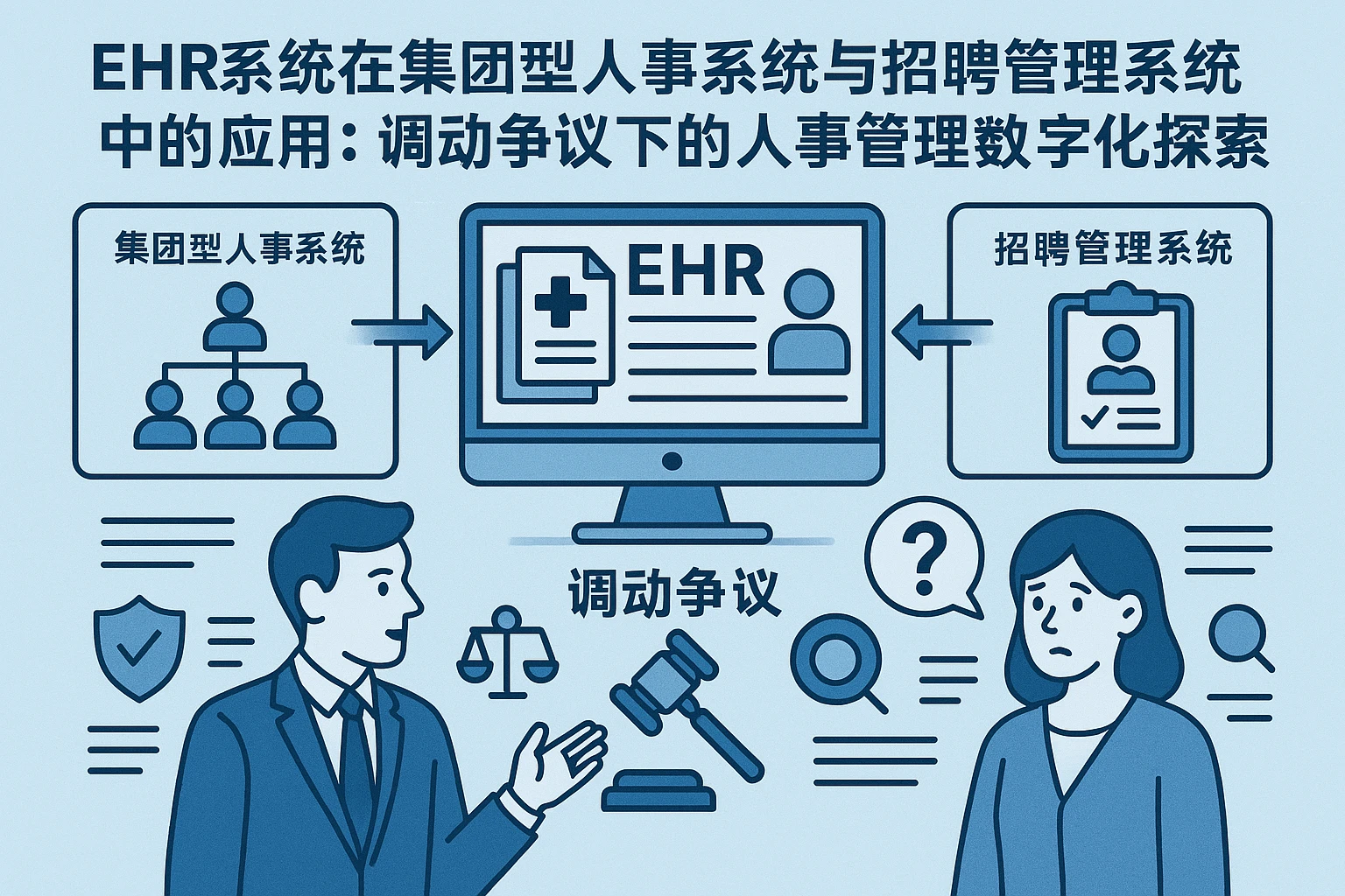 EHR系统在集团型人事系统与招聘管理系统中的应用：调动争议下的人事管理数字化探索