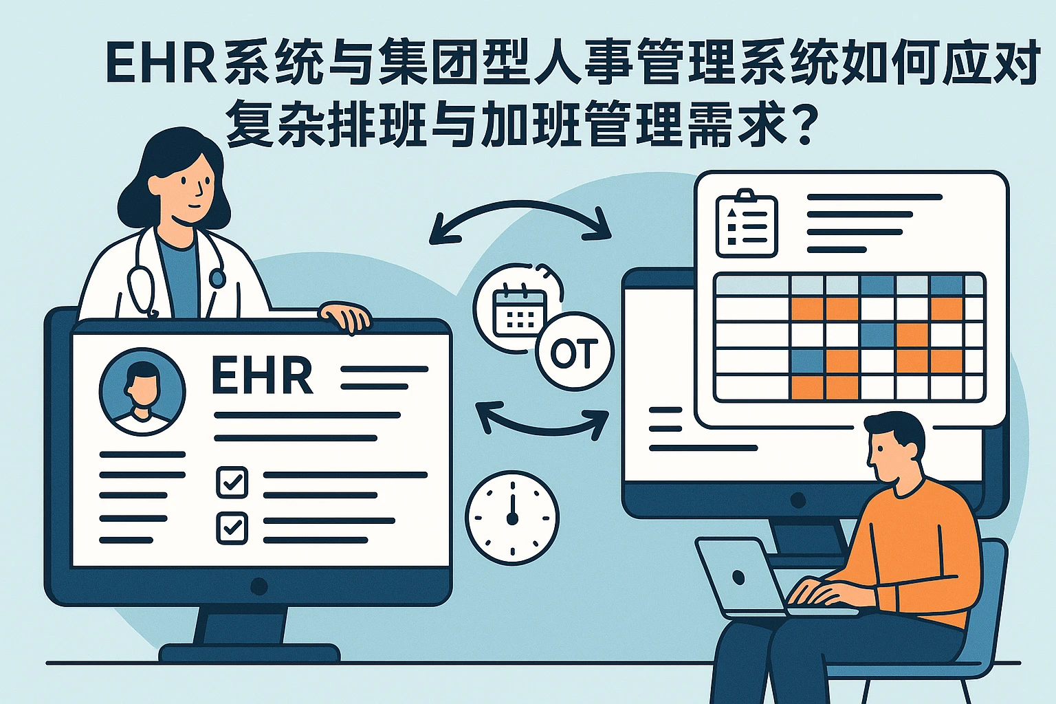 EHR系统与集团型人事管理系统如何应对复杂排班与加班管理需求？