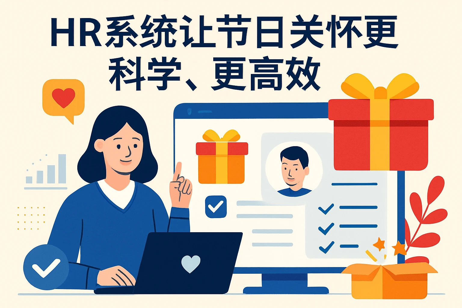 HR系统让节日关怀更科学、更高效
