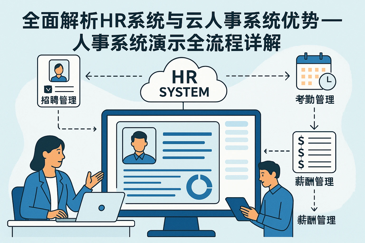 全面解析HR系统与云人事系统优势——人事系统演示全流程详解