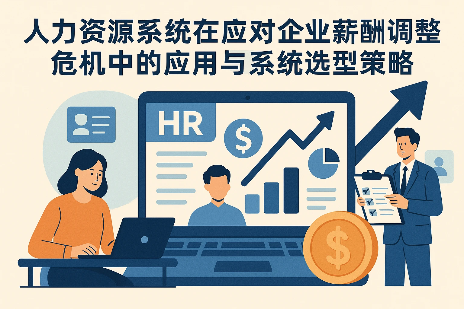 人力资源系统在应对企业薪酬调整危机中的应用与人事系统选型策略