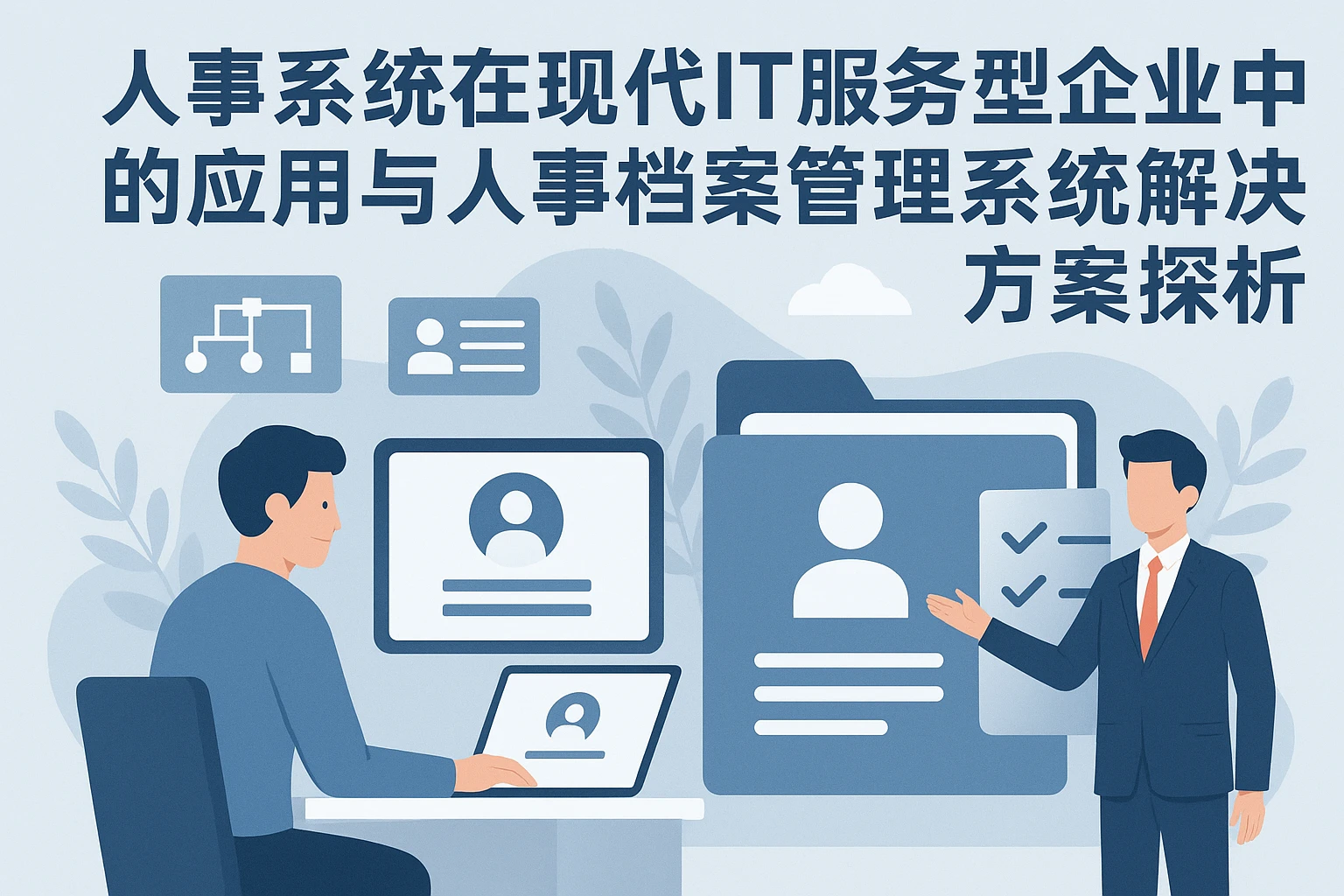 人事系统在现代IT服务型企业中的应用与人事档案管理系统解决方案探析