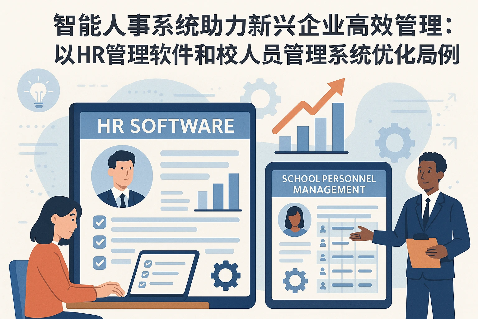 智能人事系统助力新兴企业高效管理：以HR管理软件与学校人事管理系统优化员工动力机制为例