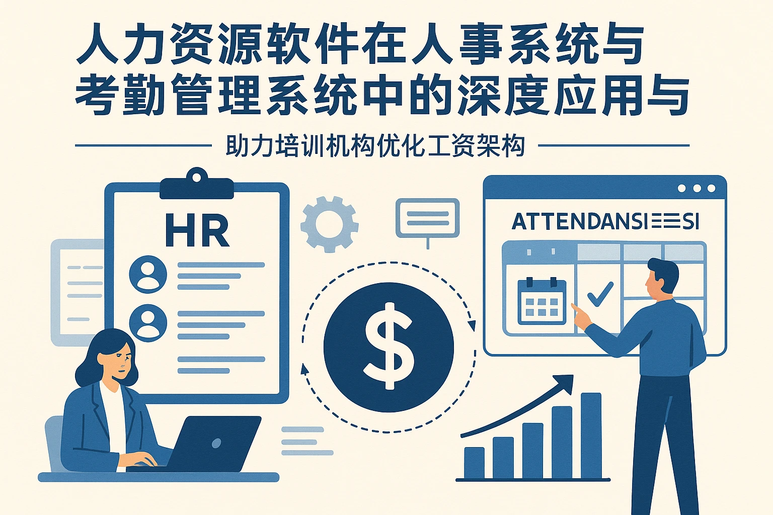 人力资源软件在人事系统与考勤管理系统中的深度应用与对比——助力培训机构优化工资架构