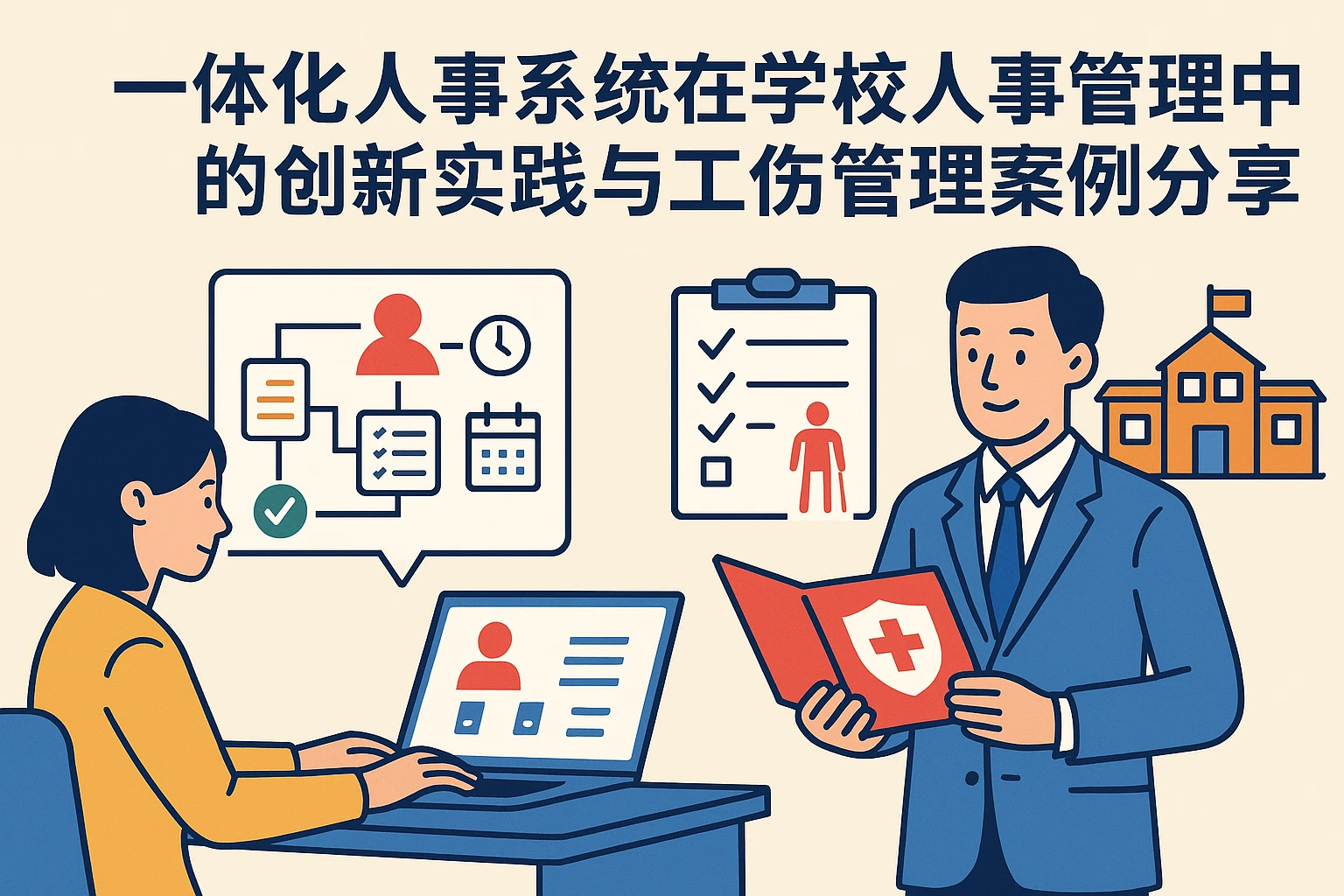 一体化人事系统在学校人事管理中的创新实践与工伤管理案例分享