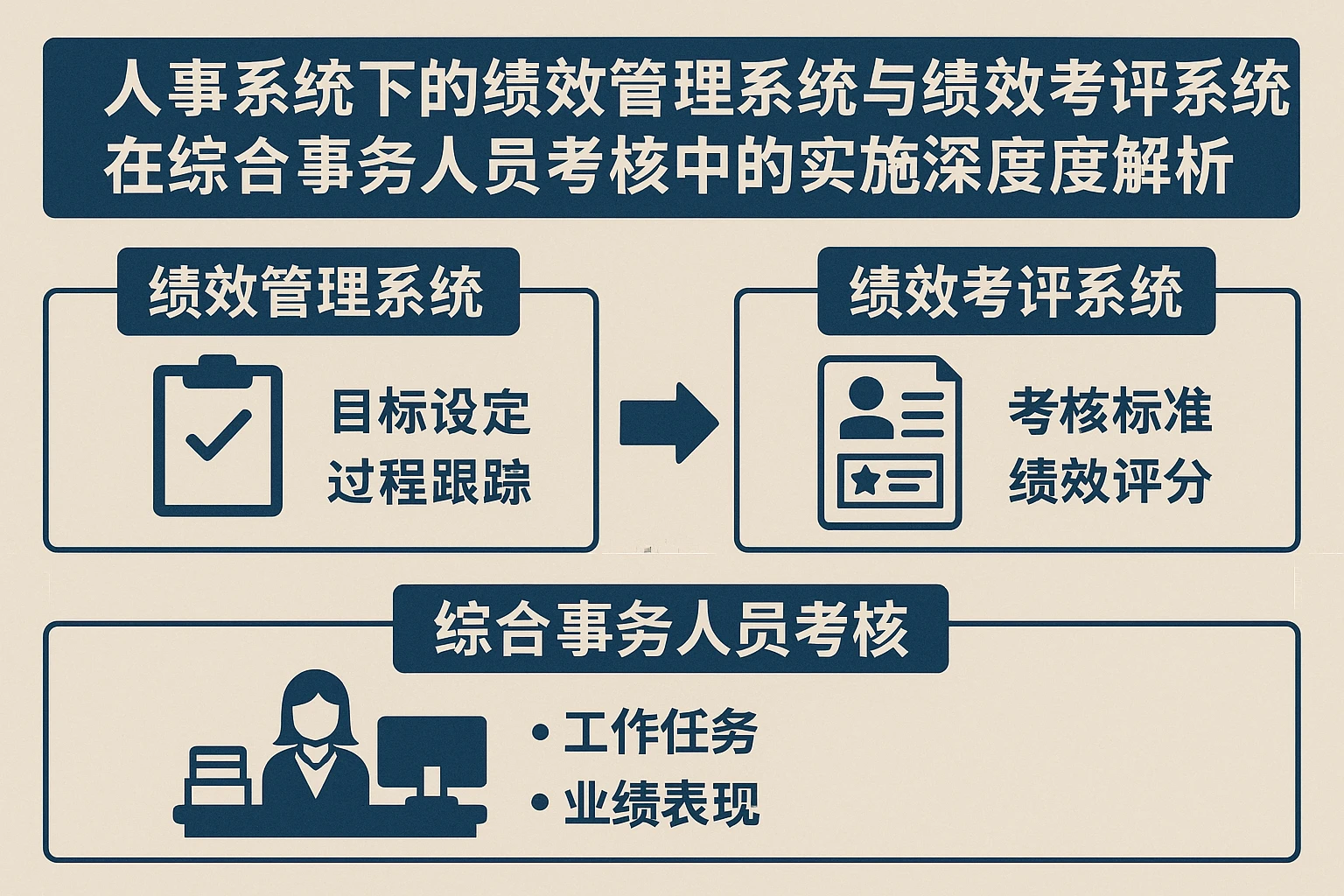 人事系统下的绩效管理系统与绩效考评系统在综合事务人员考核中的实施深度解析