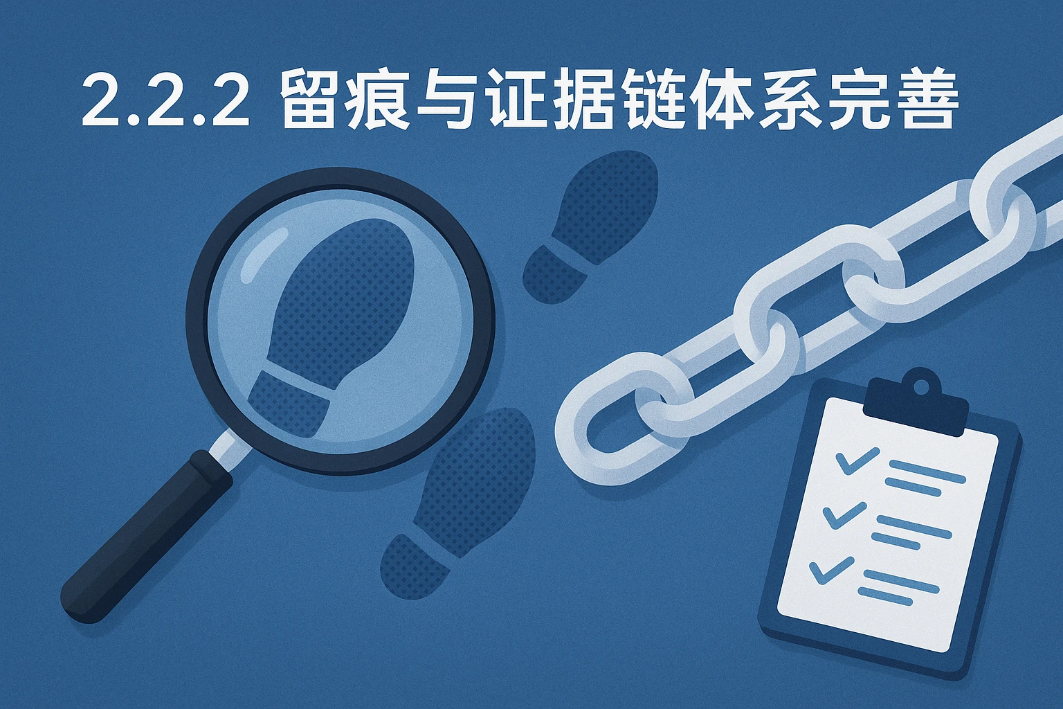 2.2.2 留痕与证据链体系完善