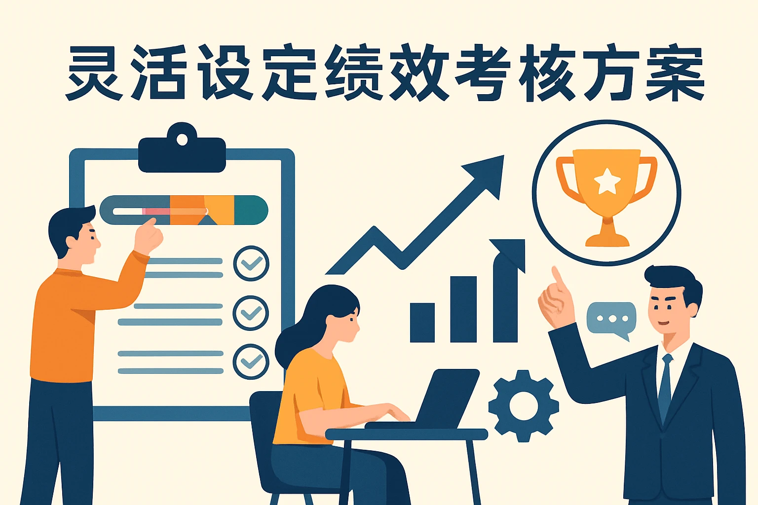 灵活设定绩效考核方案