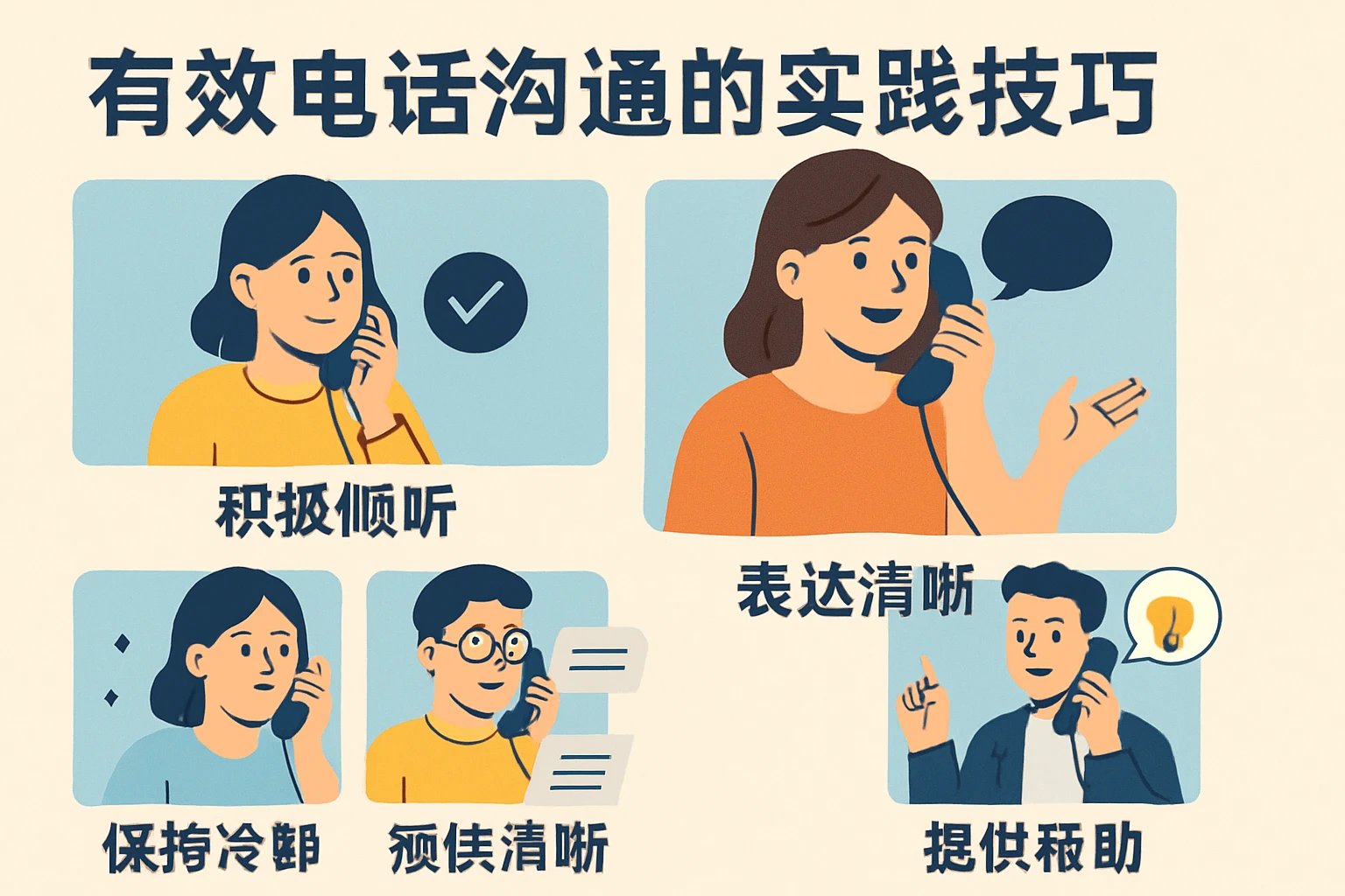 有效电话沟通的实践技巧
