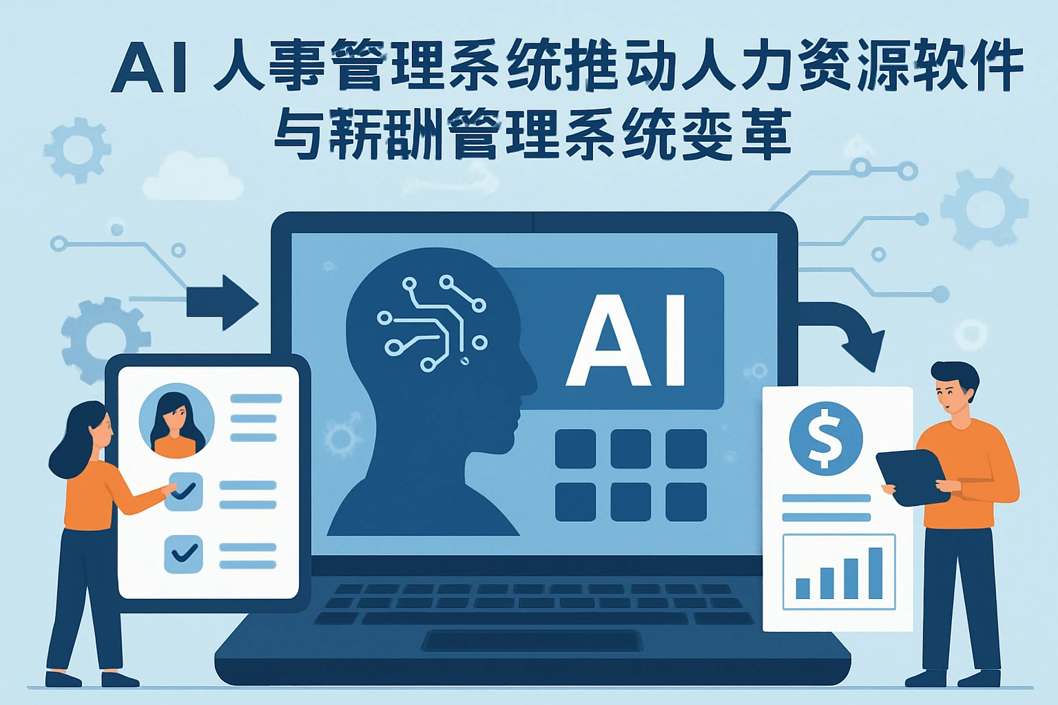 AI人事管理系统推动人力资源软件与薪酬管理系统变革