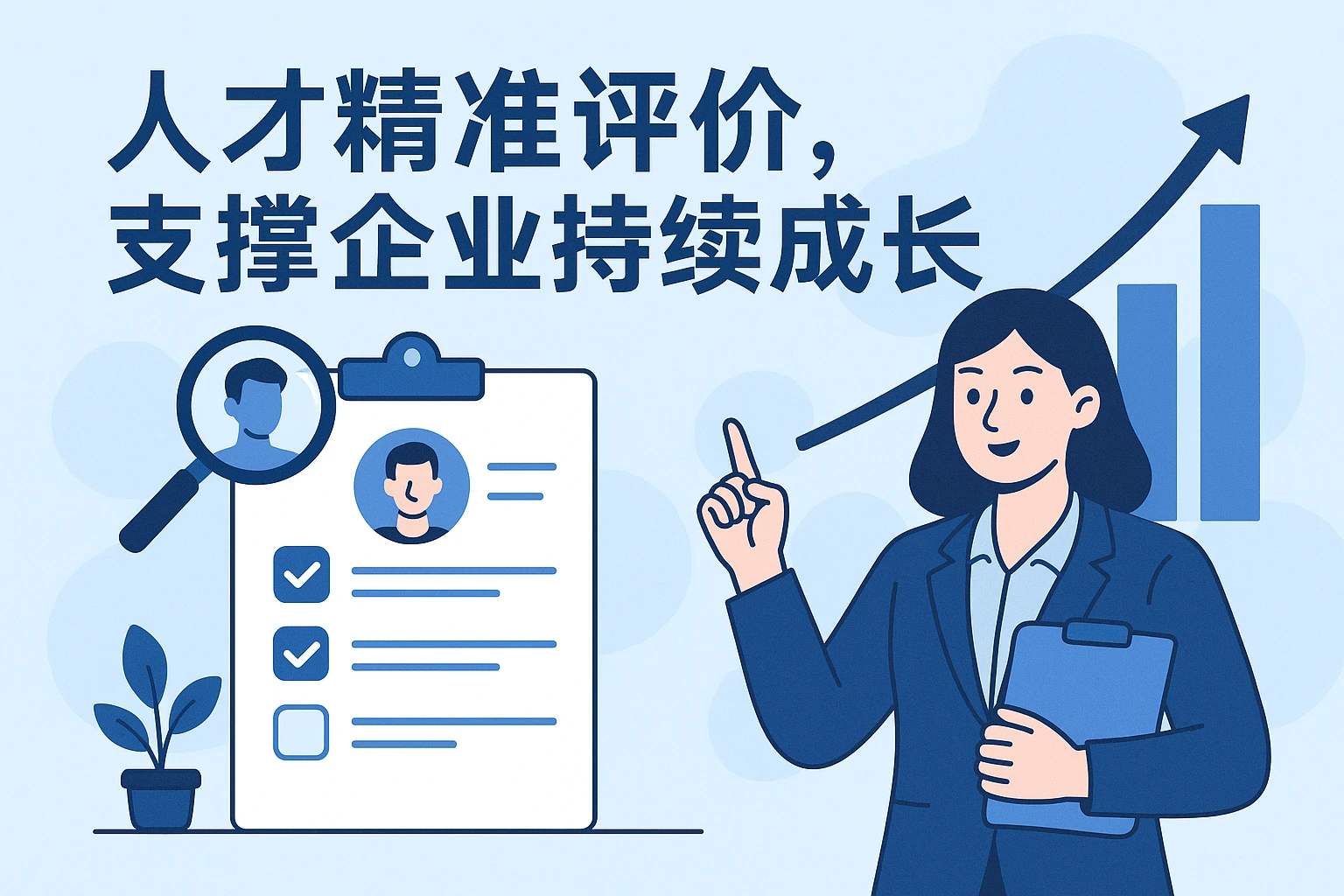 人才精准评价，支撑企业持续成长