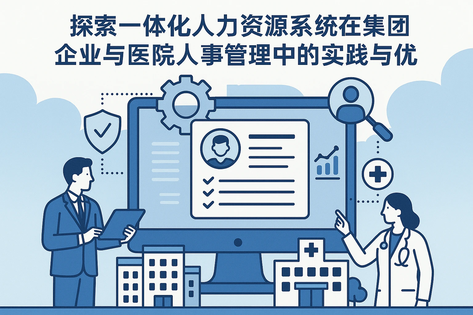 探索一体化人力资源系统在集团企业与医院人事管理中的实践与优化