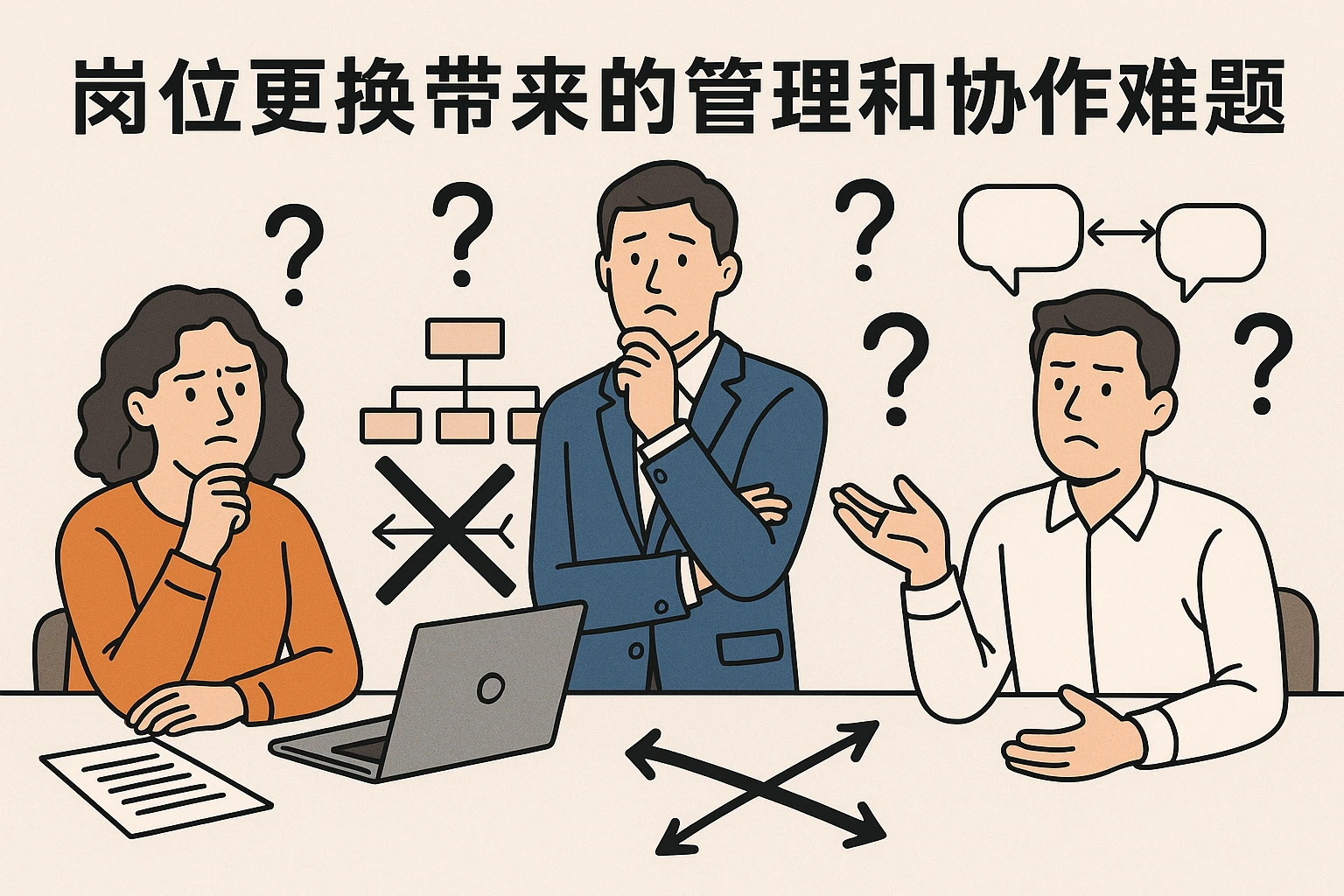 岗位更换带来的管理和协作难题