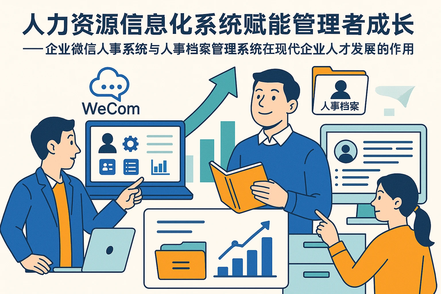 人力资源信息化系统赋能管理者成长——企业微信人事系统与人事档案管理系统在现代企业人才发展的作用