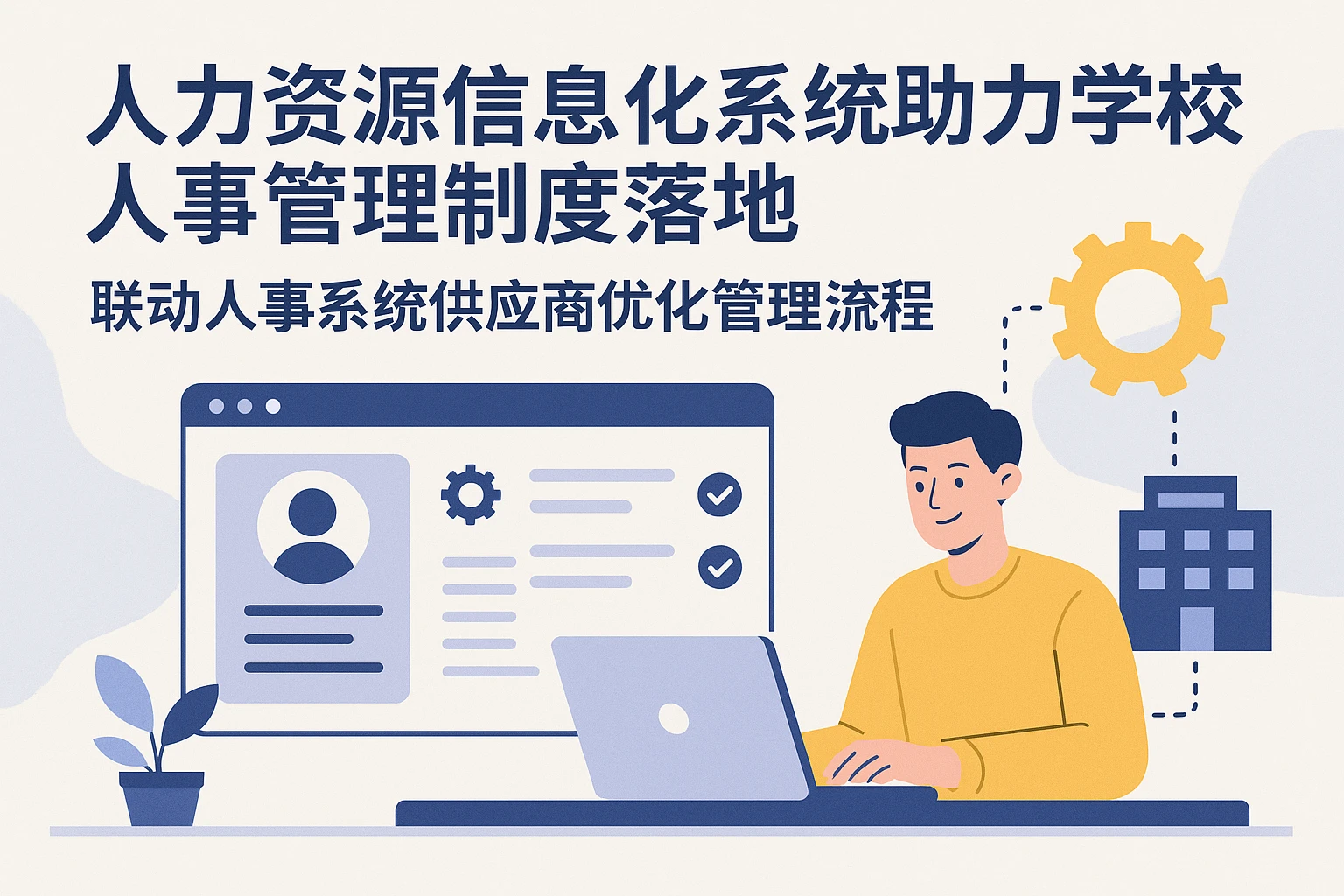 人力资源信息化系统助力学校人事管理制度落地——联动人事系统供应商优化管理流程