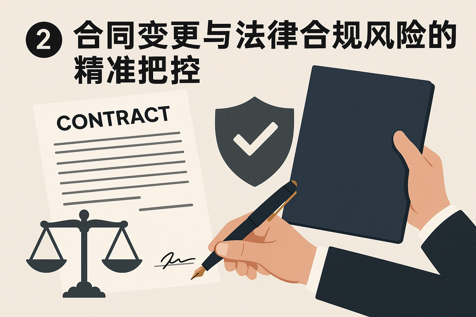 2. 合同变更与法律合规风险的精准把控