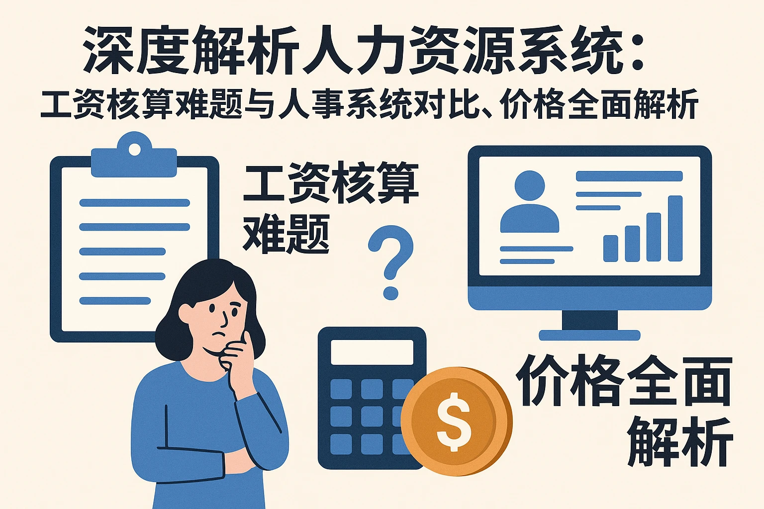 深度解析人力资源系统：工资核算难题与人事系统对比、价格全面解析