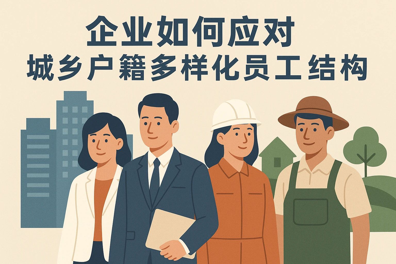 企业如何应对城乡户籍多样化员工结构