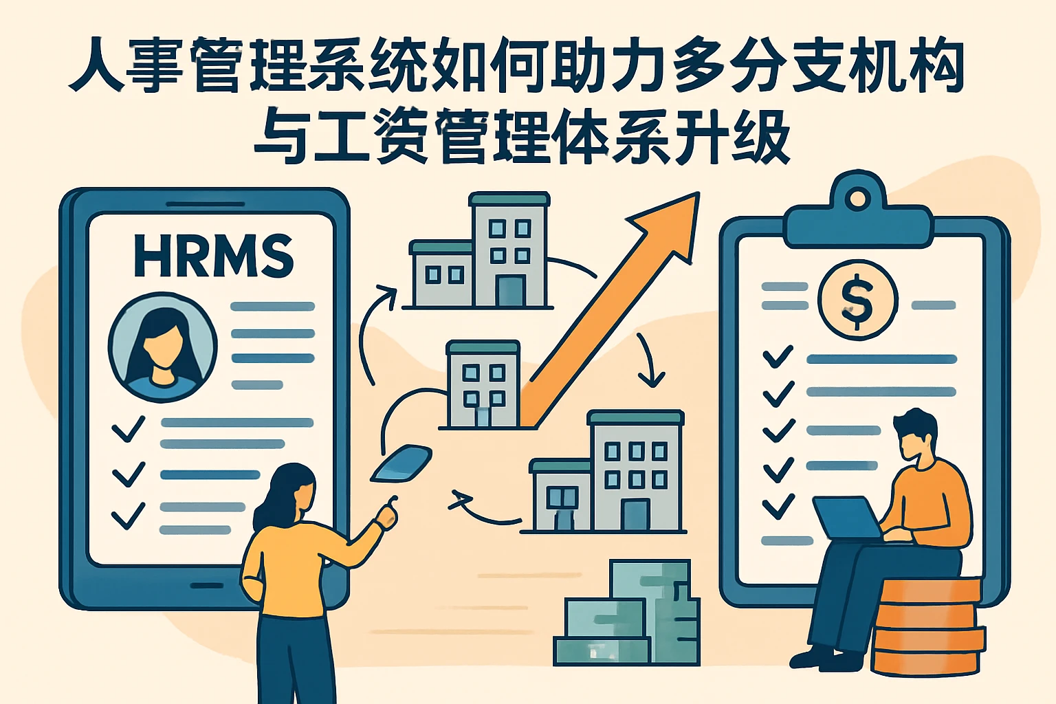 人事管理系统如何助力多分支机构与工资管理体系升级